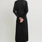 Longsleeve Boatneck Jersey in Black