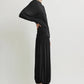 Longsleeve Boatneck Jersey in Black