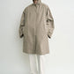 Mantel Car Coat in Taupe