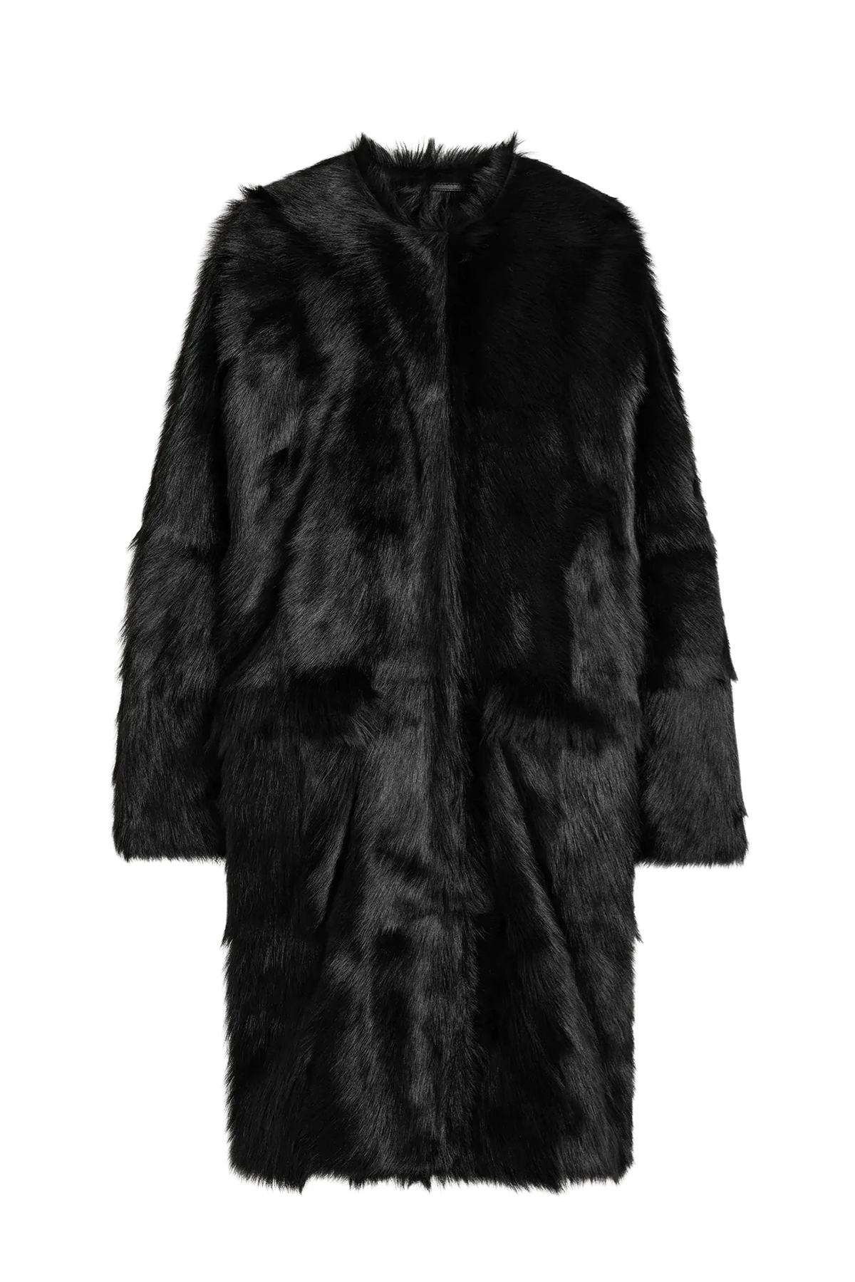 Mantel Structured Shearling in Black