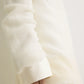 Pullover Long Open Weave in Off-White