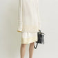 Pullover Long Open Weave in Off-White