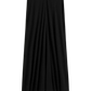 Rock Flared Jersey in Black
