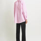 Shirt Classic Tumbled Striped in White Bloom