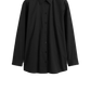 Shirt Classic Tumbled in Washed Black