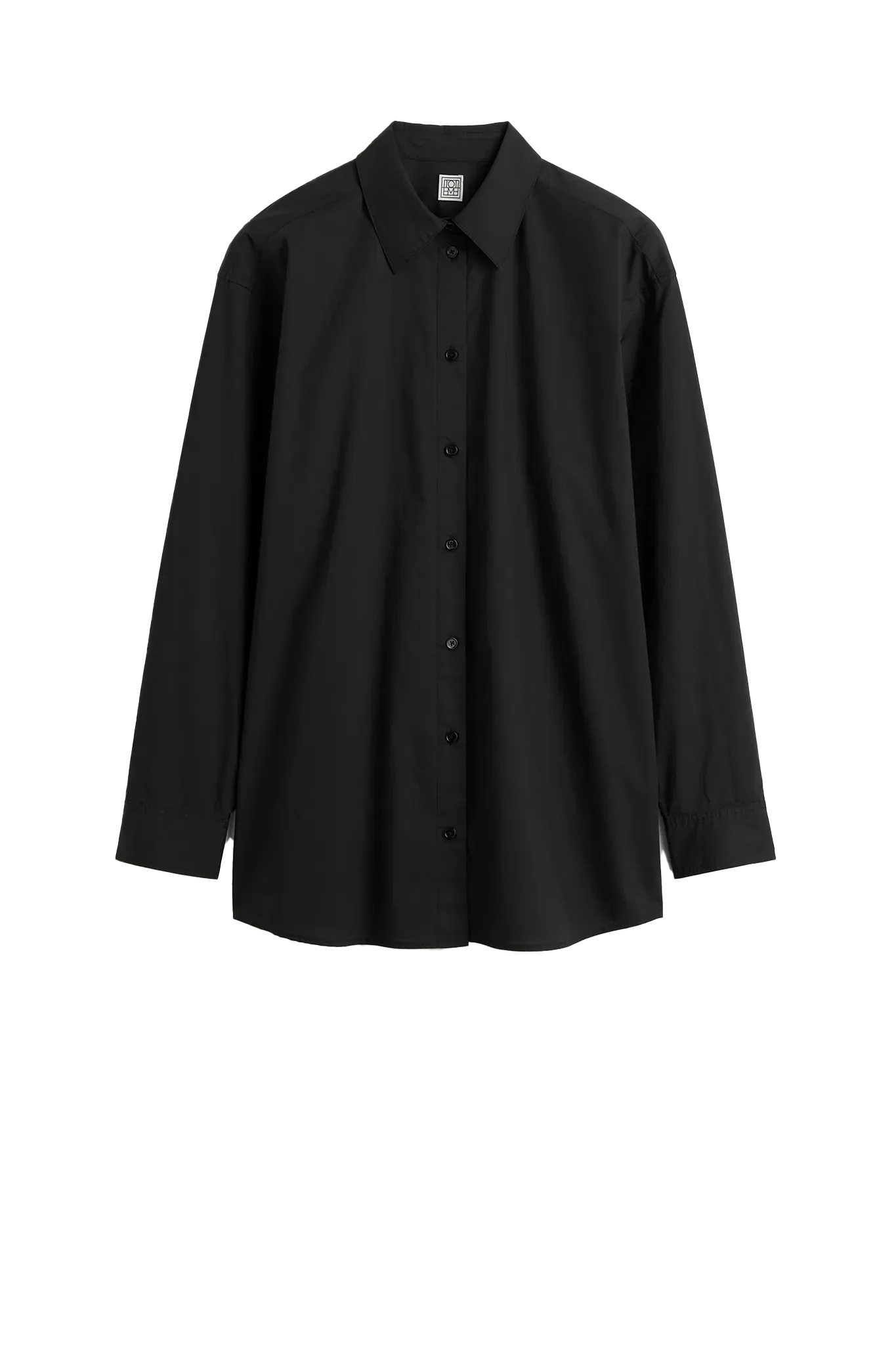 Shirt Classic Tumbled in Washed Black