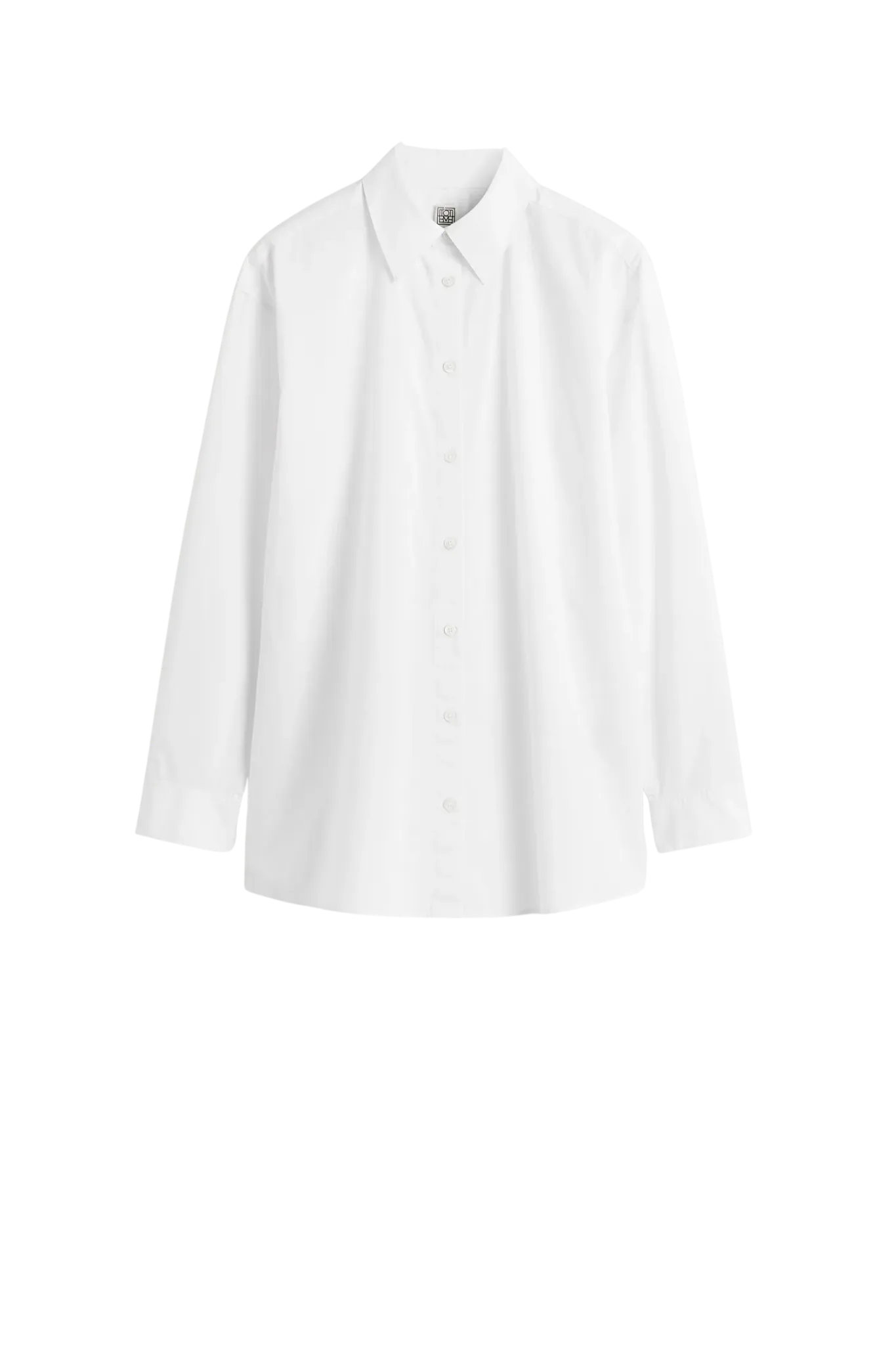 Shirt Classic Tumbled in White