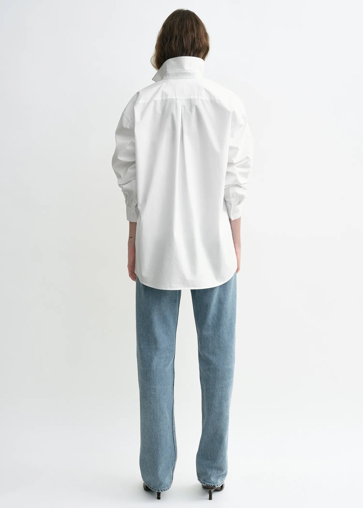 Shirt Classic Tumbled in White