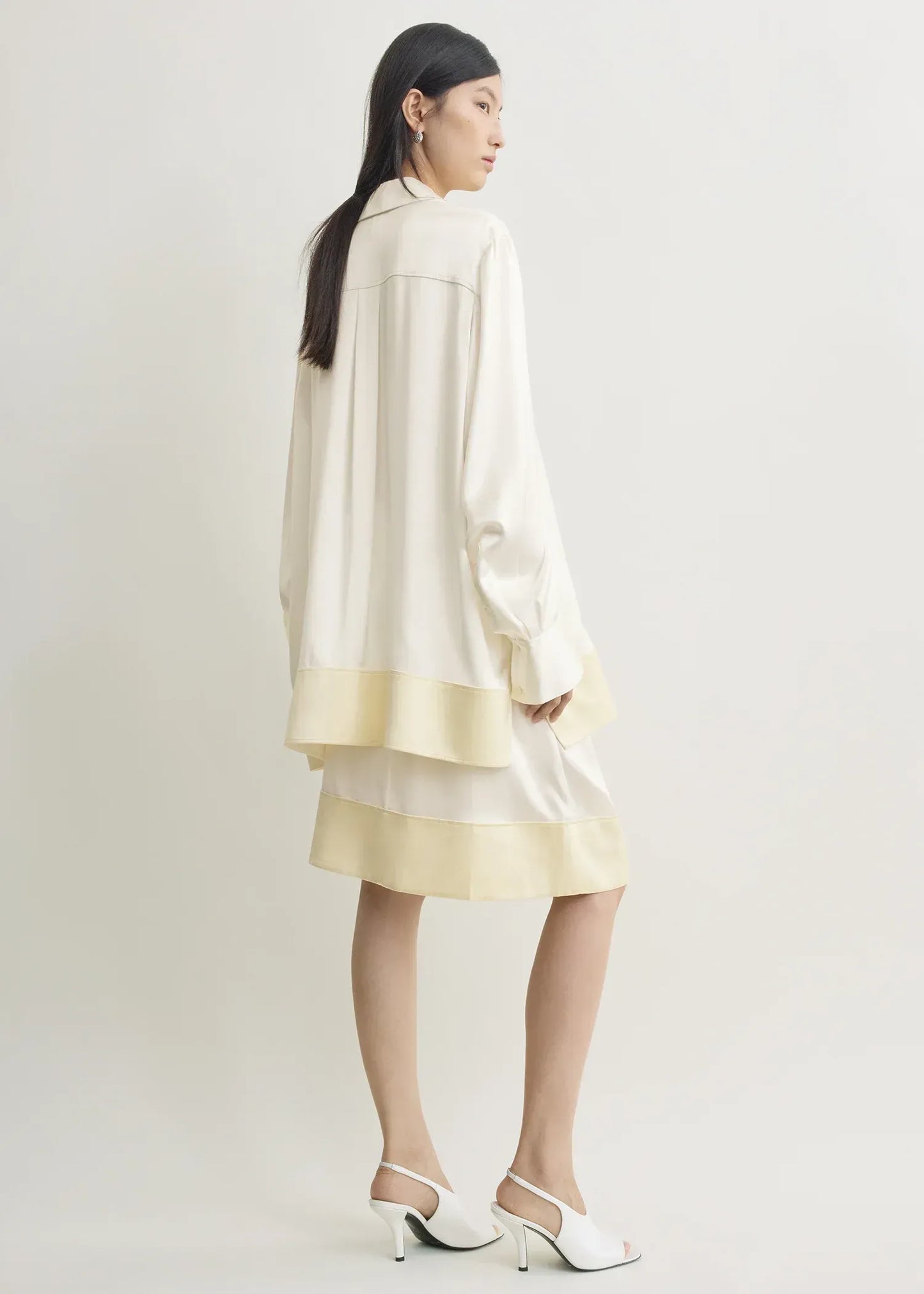 Shirt Soft Tuxedo in White