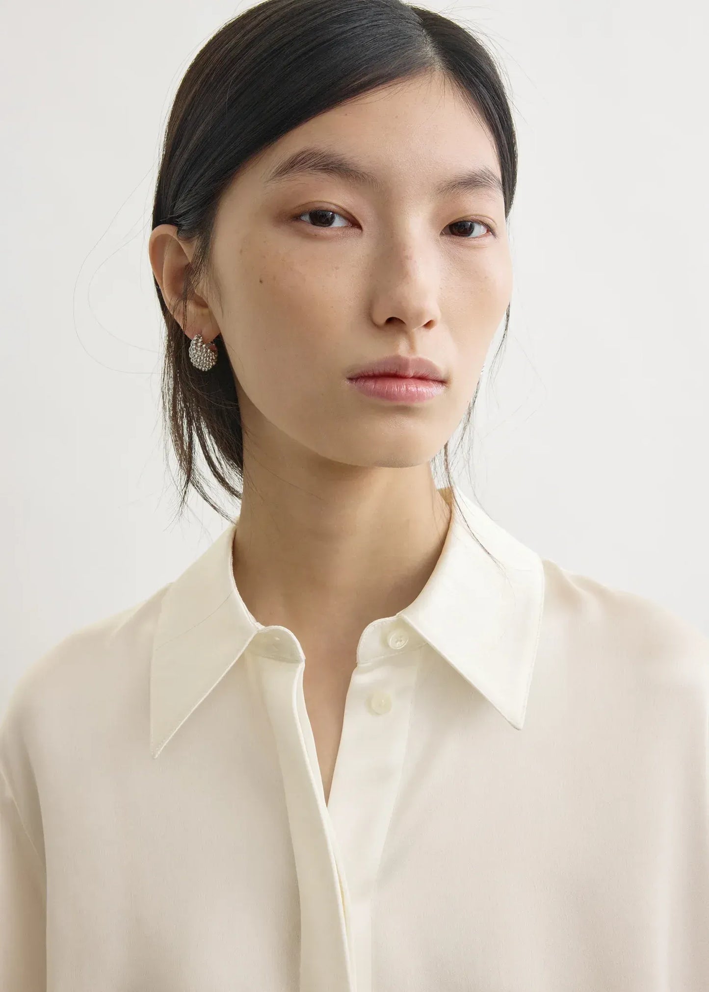 Shirt Soft Tuxedo in White