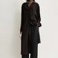 Shirtkleid Silk in Brown