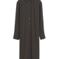 Shirtkleid Silk in Brown