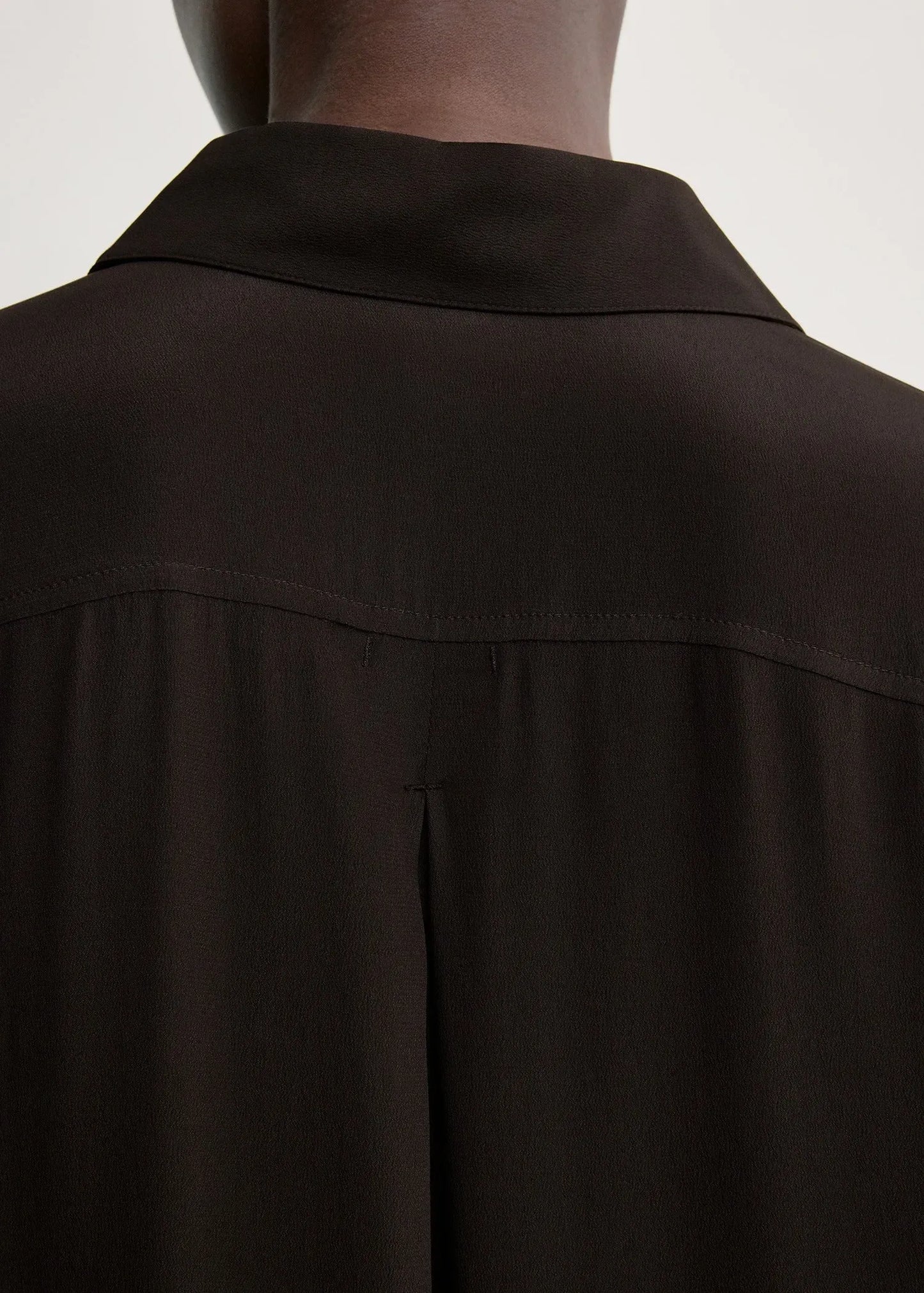 Shirtkleid Silk in Brown