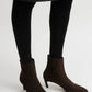 Stiefelette Soft Suede in Brown