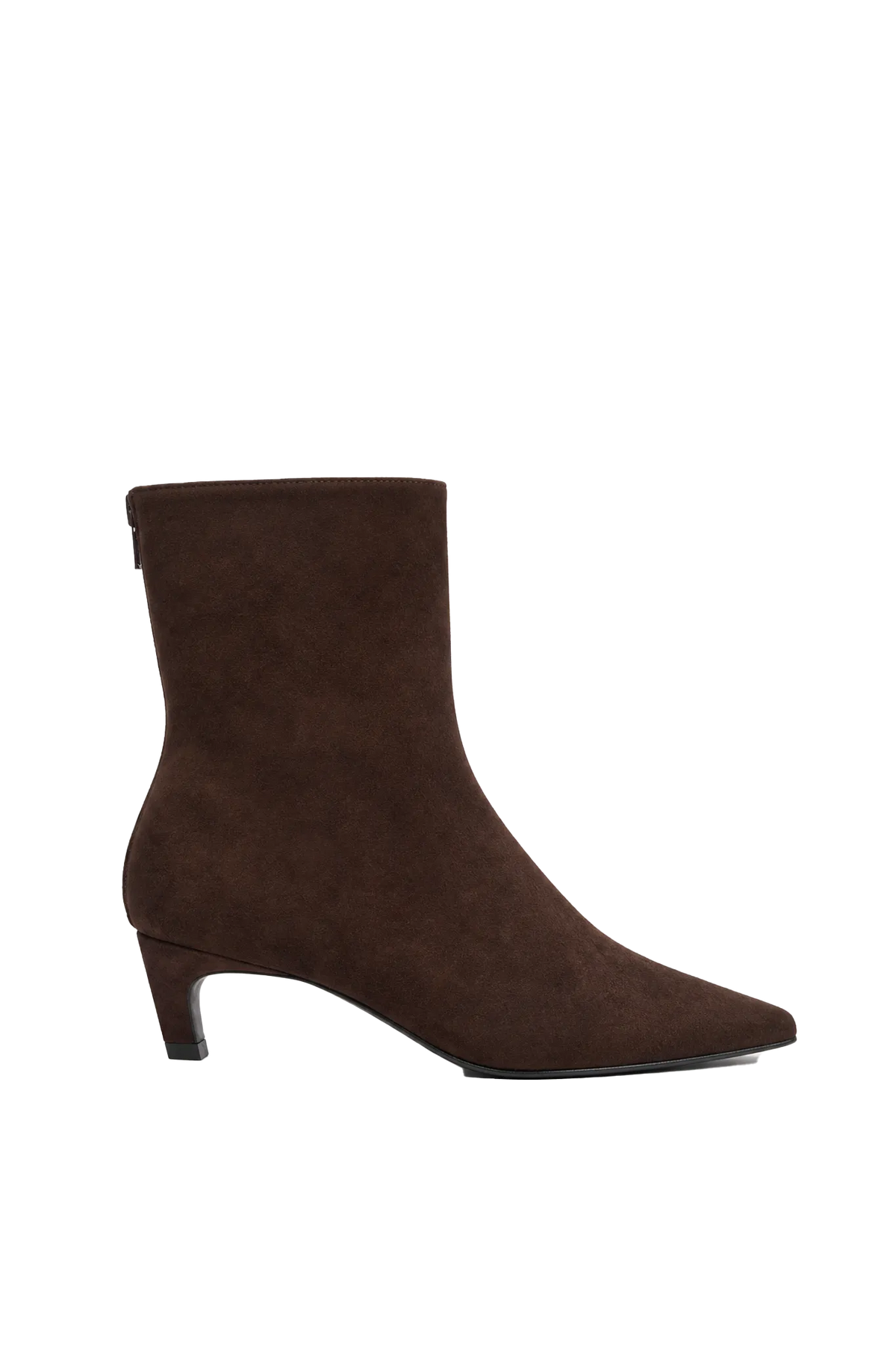 Stiefelette Soft Suede in Brown