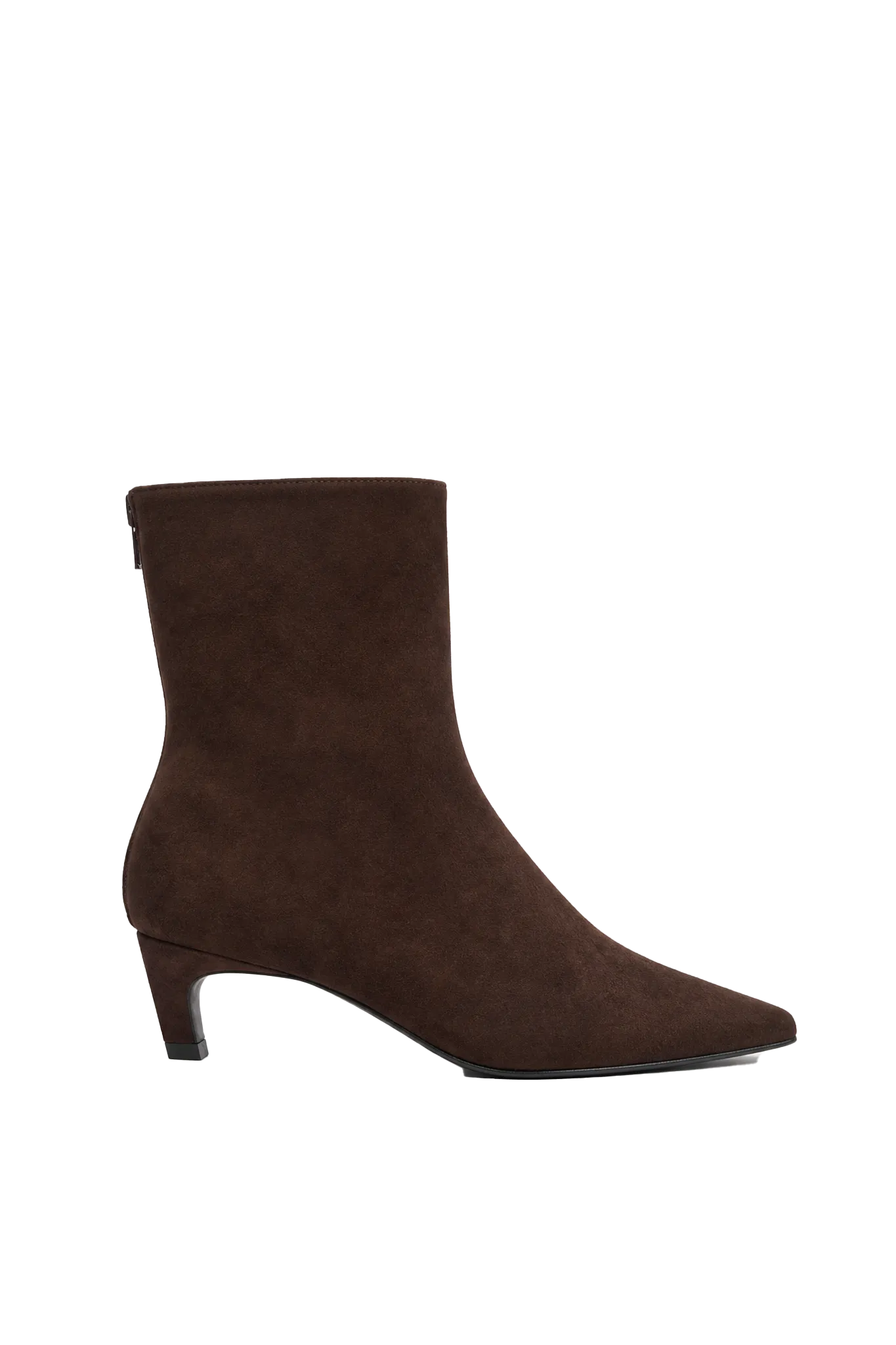 Stiefelette Soft Suede in Brown