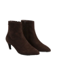 Stiefelette Soft Suede in Brown