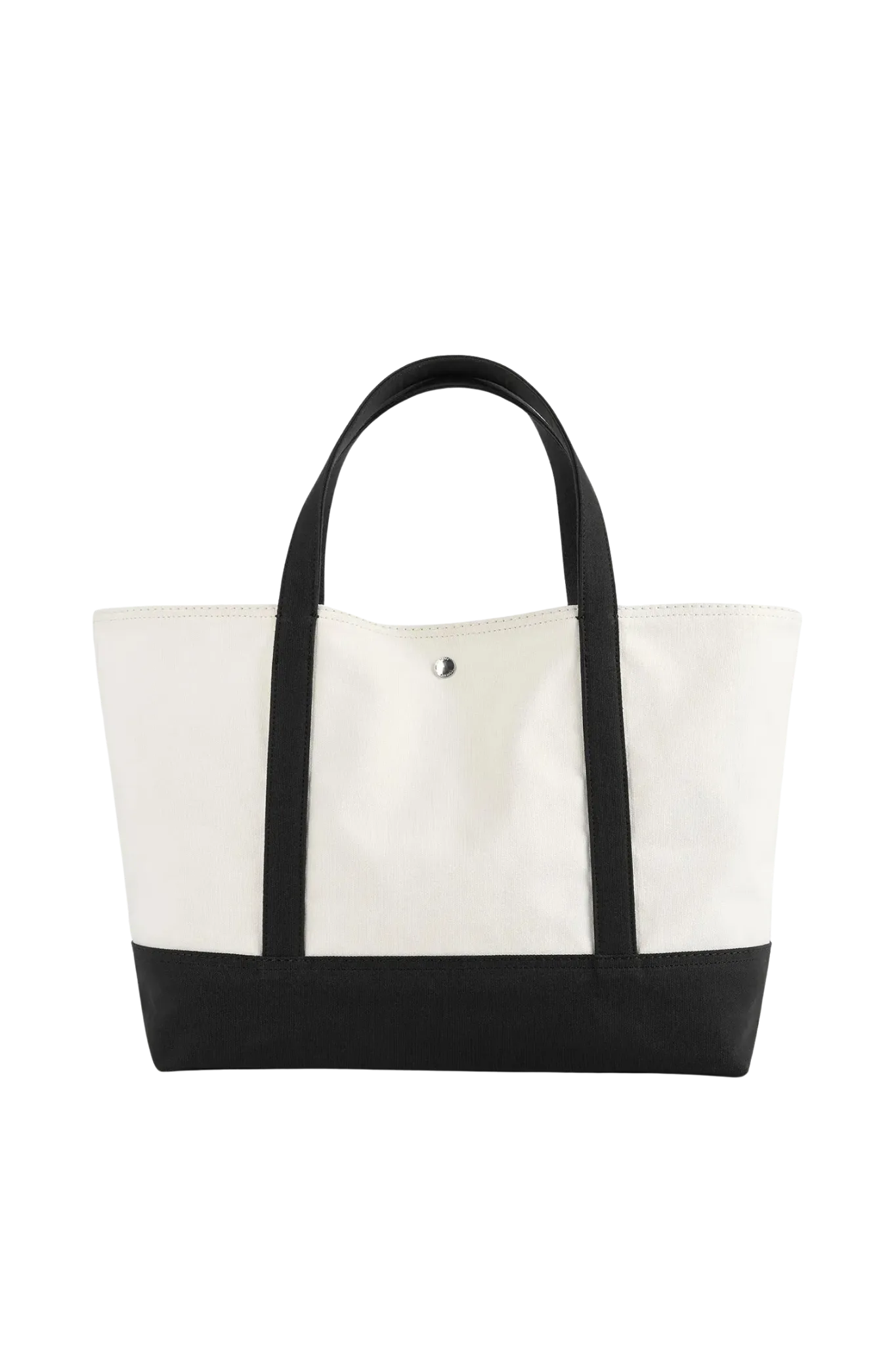 Tasche Beach Tote in Ecru-Black