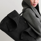 Tasche Mercer Nubuck Tote in Black