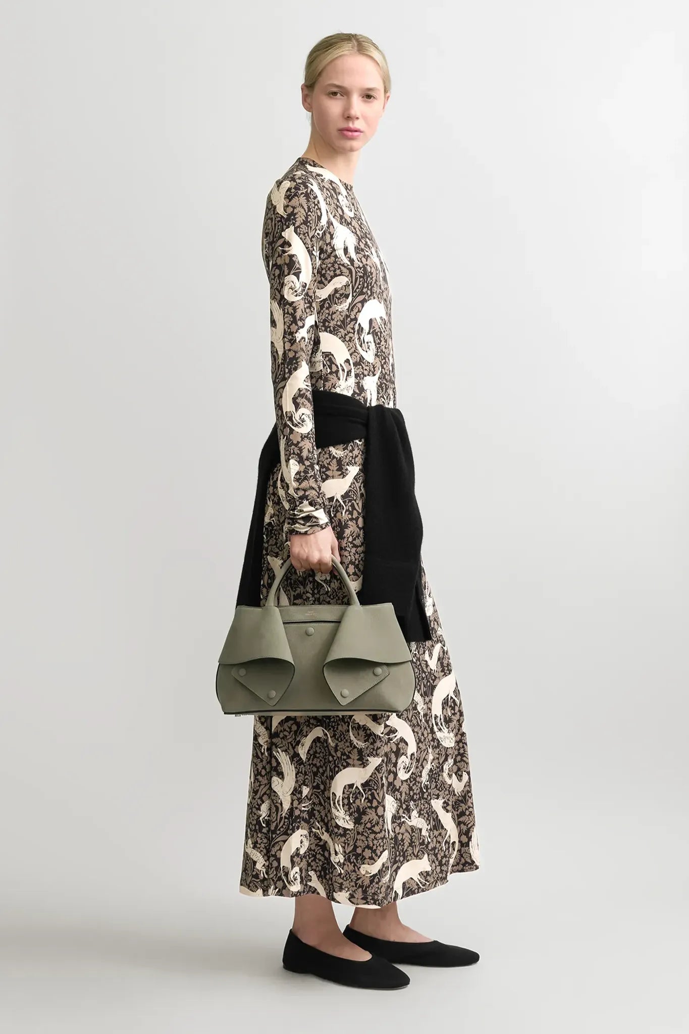 Tasche Small Mercer Nubuck Tote in Rock