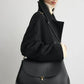 Tasche T-Lock Leather Satchel in Black