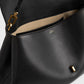 Tasche T-Lock Leather Satchel in Black