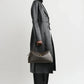 Tasche T-Lock Leather Top Handle in Bark