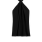 Top Twisted Jersey in Black