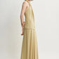 Top Twisted Jersey in Chai