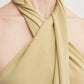 Top Twisted Jersey in Chai