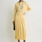 Longsleeve Boatneck Jersey in Champagne