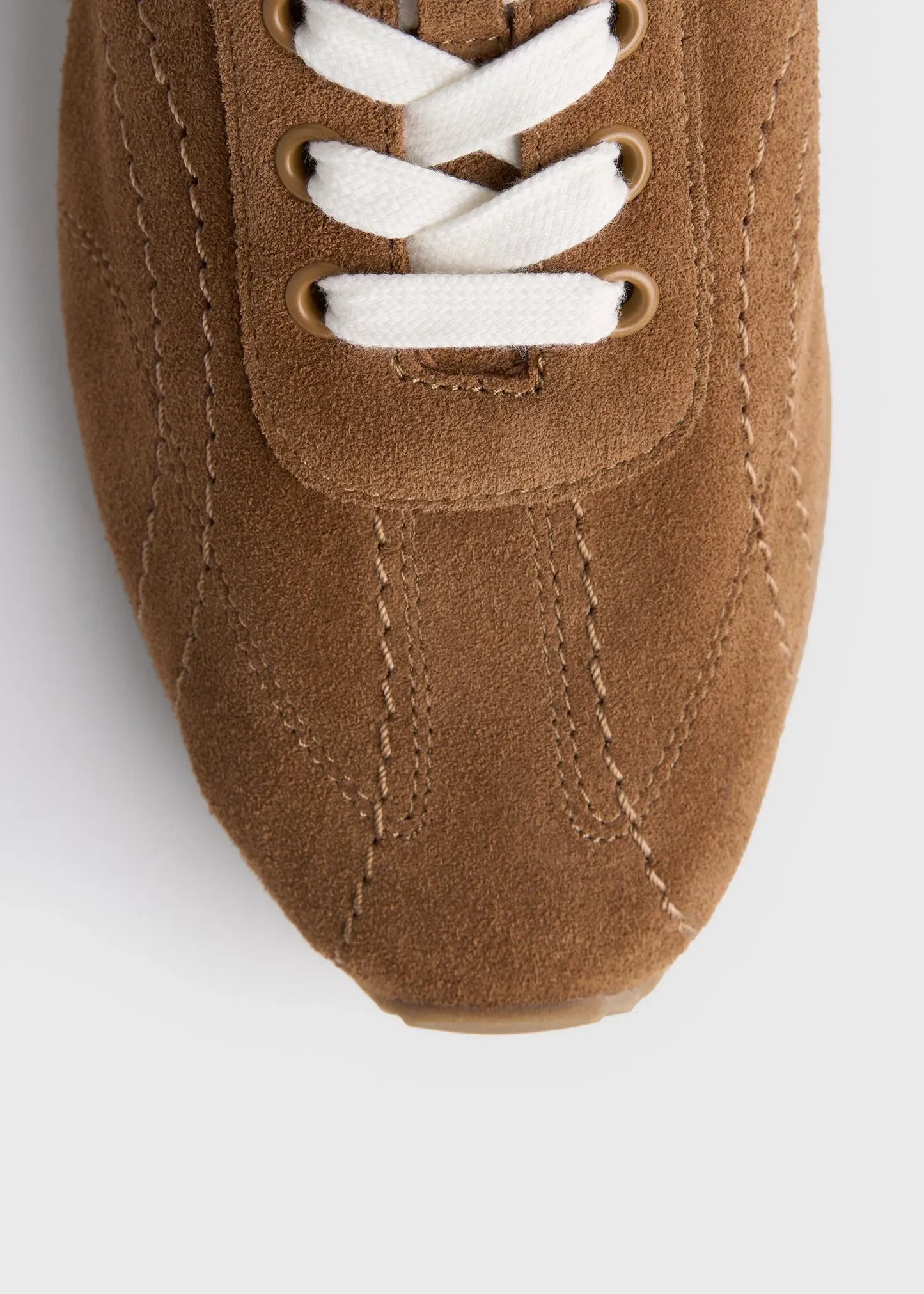 Sneaker Flex Suede in Copper