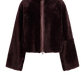 Lammfelljacke Jackson in Red Wine