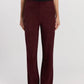 Lederhose Prince Suede in Red Wine