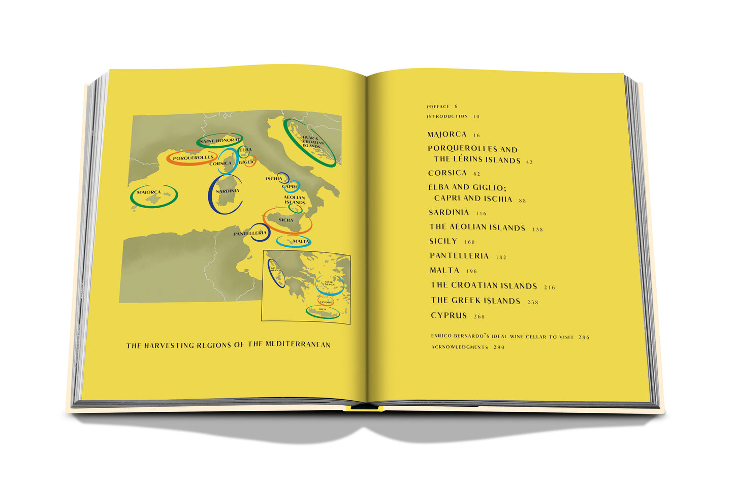 Photo book Wine &amp; Travel Mediterranean Islands