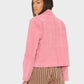 Lederjacke Marianne in Rosedust