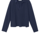Longsleeve Spalding Tee in Navy