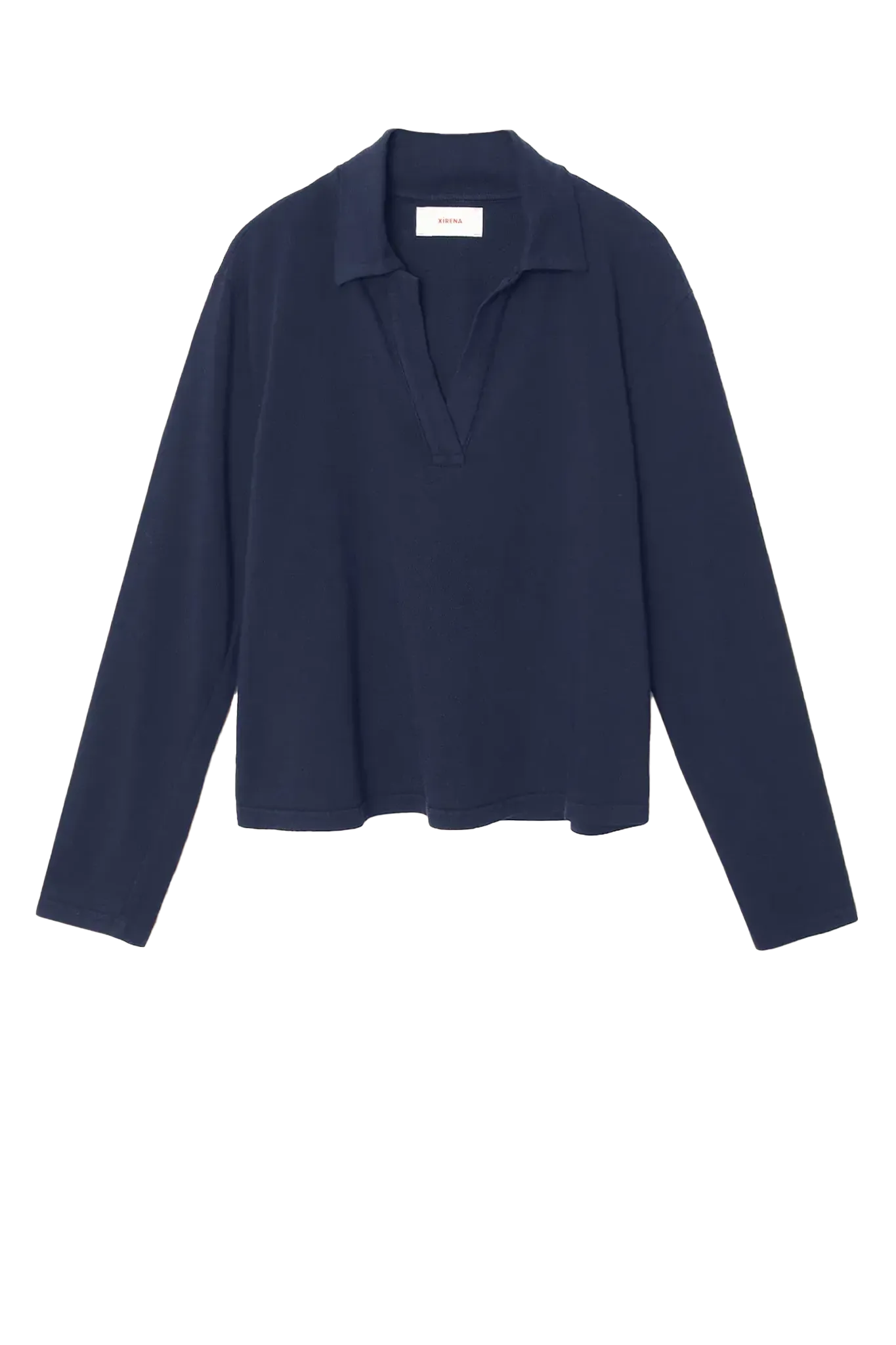 Longsleeve Spalding Tee in Navy