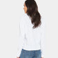 Longsleeve Spalding Tee in White