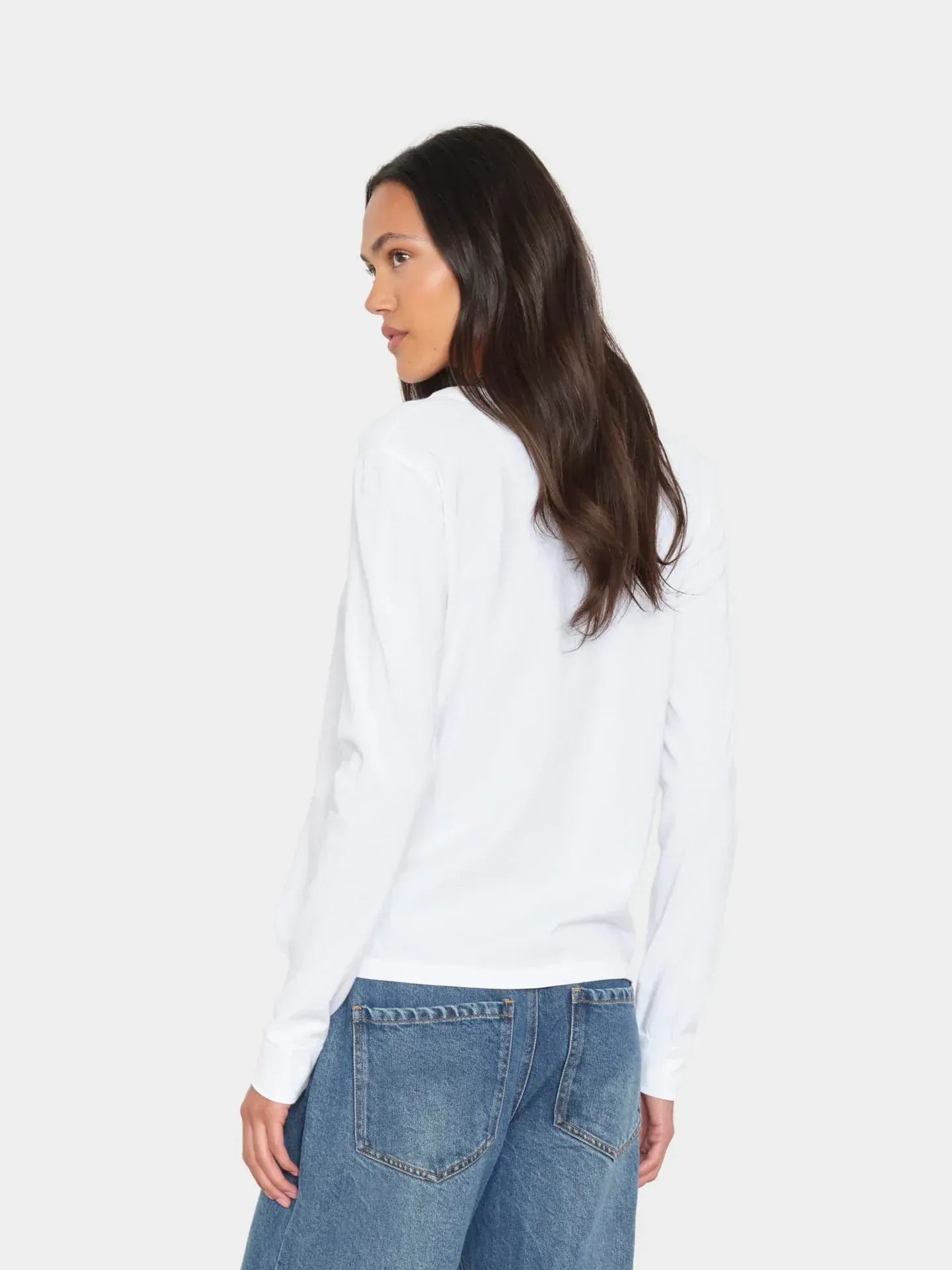Longsleeve Tee Lucas in White