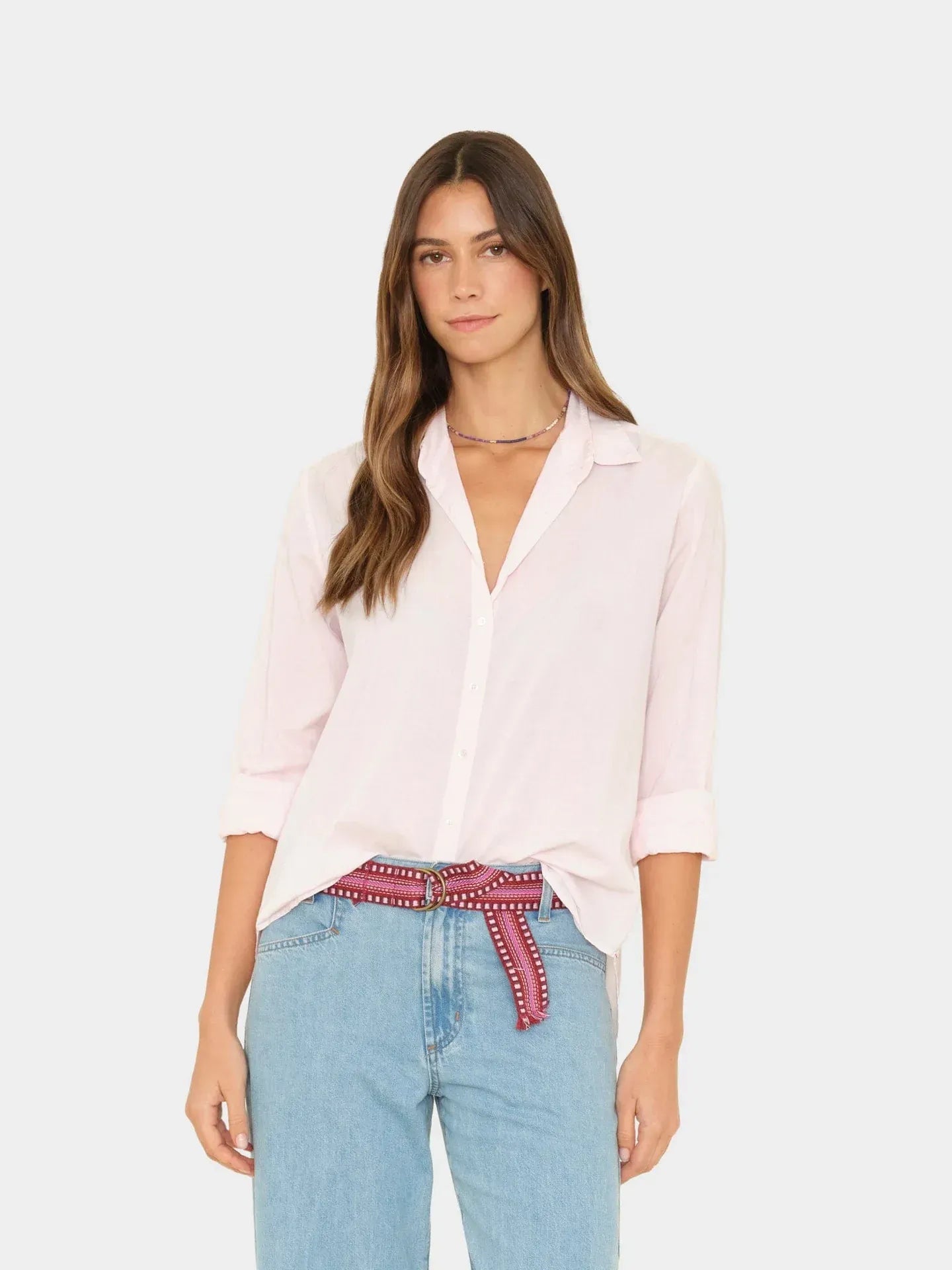 Shirt Beau in Pale Rose