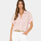 Shirt Channing in Pale Rose