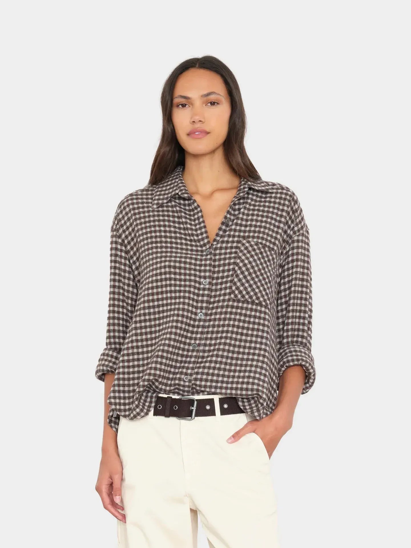 Shirt Jordy in Walnut Brown