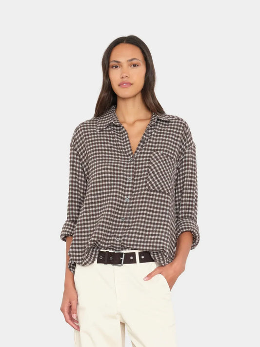 Shirt Jordy in Walnut Brown