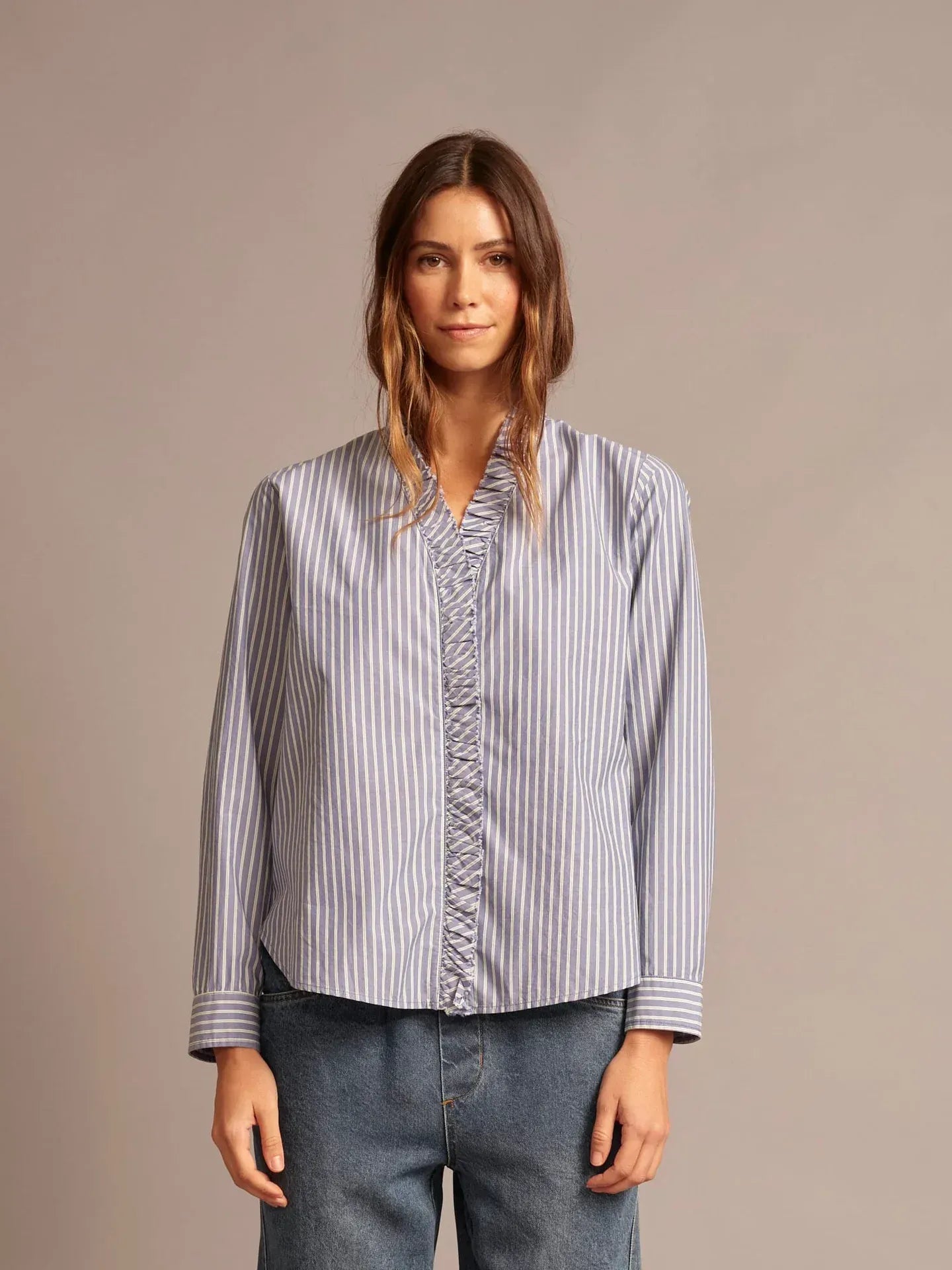 Shirt Kayde in Blue Pine