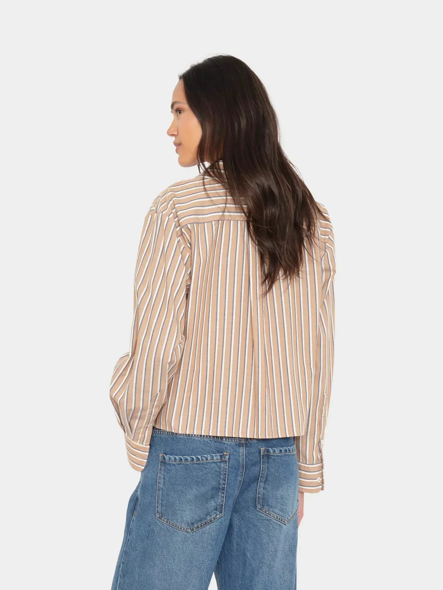 Shirt Wyler in Hickory Navy