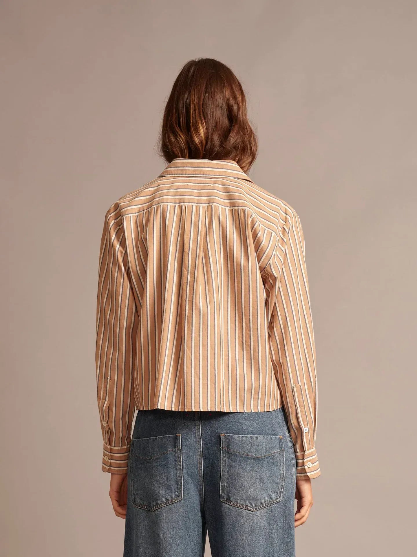 Shirt Wyler in Hickory Navy