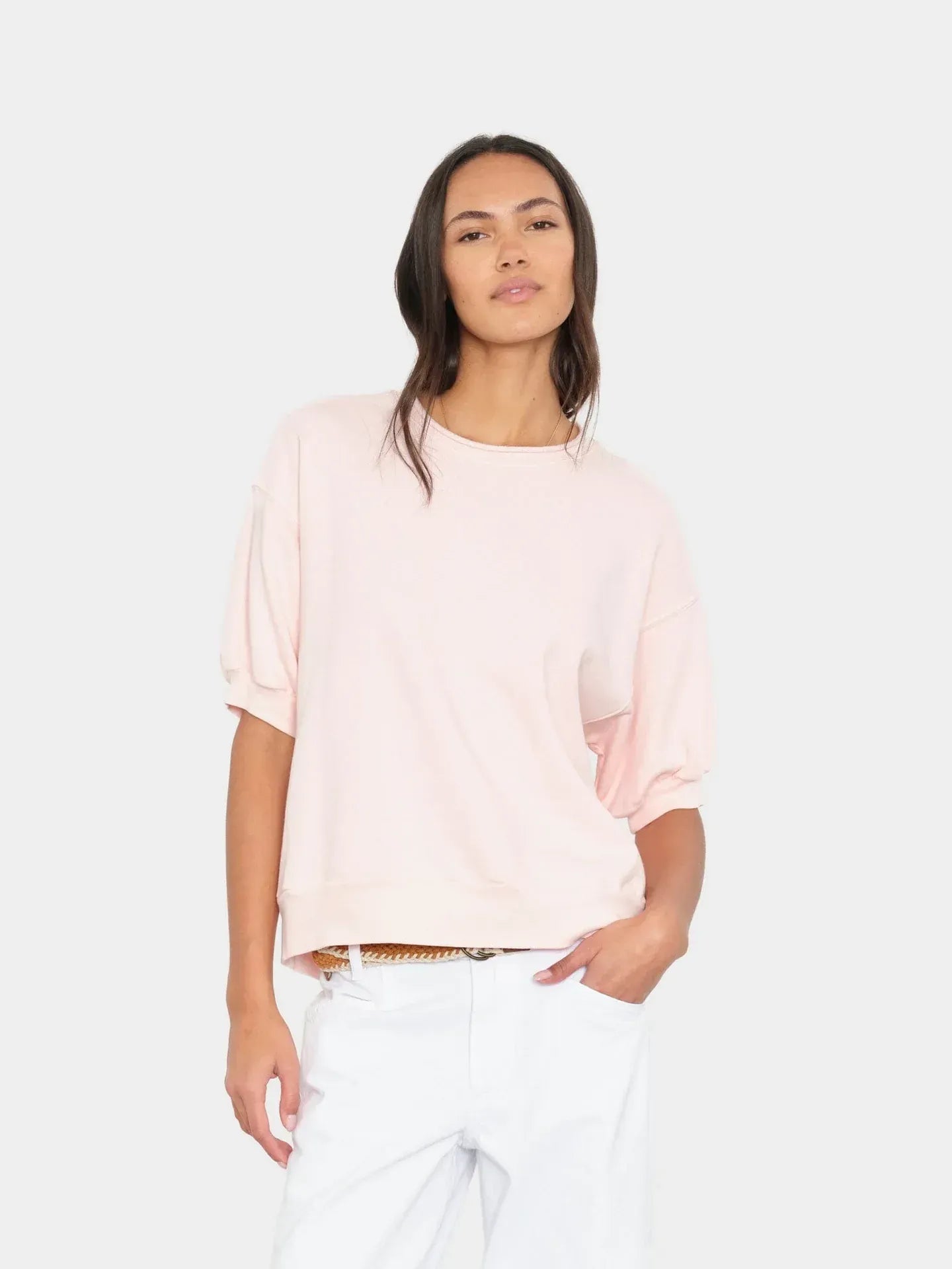 Sweatshirt Jax in Pink Drop