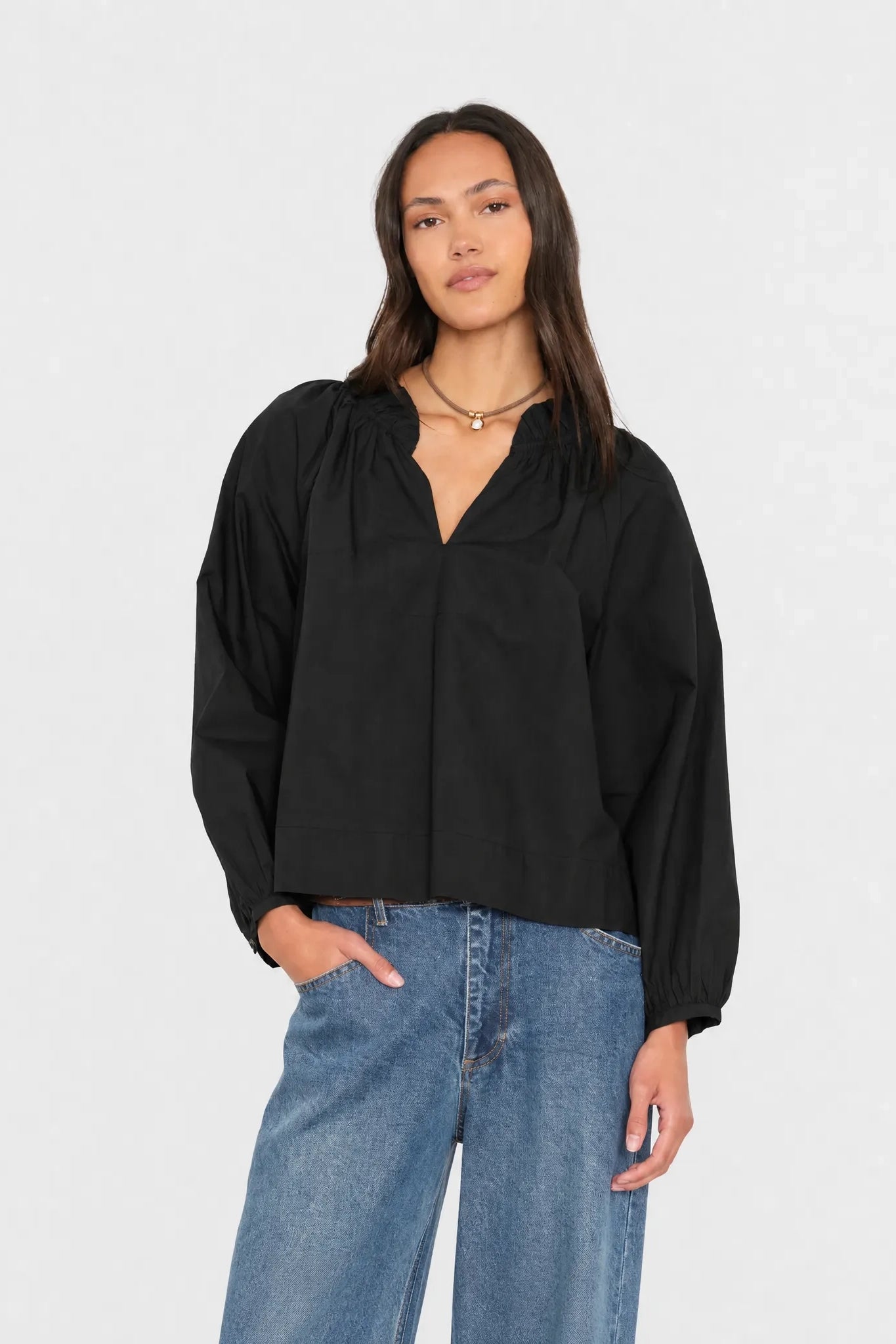Top Carolina in Black
