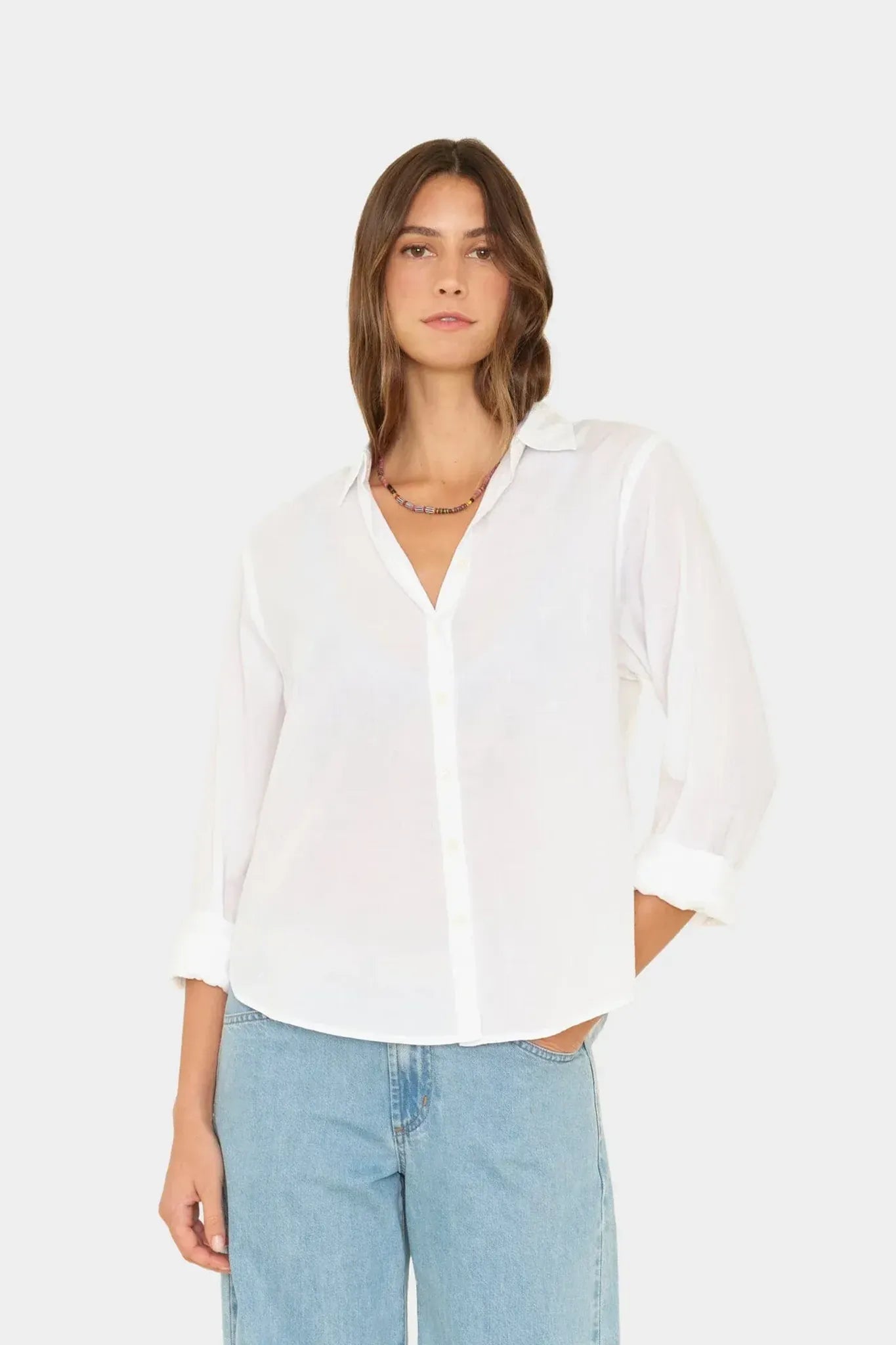 Shirt Bowie in White